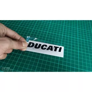 STIKER DUCATI CUTTING BAHAN ORACAL CUSTOM LOGO