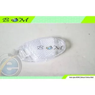 Mata Kucing Jari jari SEPEDA MTB BMX FIXIE lipat putih white 3