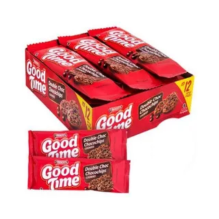 Goodtime Double Choc 16gr isi 12 pcs/Biskuit/Roti Kering/Cookies