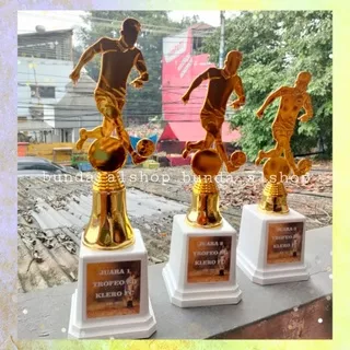 Piala Trophy Tropi Set Sepak Bola Futsal Murah