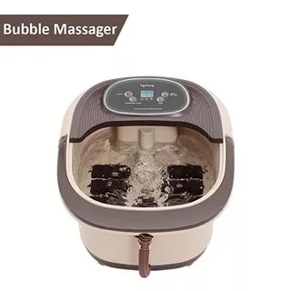 Foot spa bubble therapy smart massager and heat warm water for a better effect foot