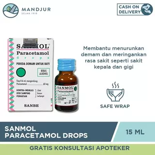 Sanmol Paracetamol Drops (Sanmol Paracetamol Tetes)
