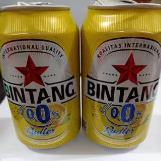 Bintang zero lemon per kaleng