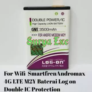 Baterai Smartfreen Mifi M2y Batrai Wifi
Andromax M2Y 4G LTE Baterai Modem Smartfren Andromax M2y