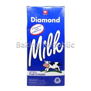 Susu Diamond  Full Cream 1 liter / Diamond Milk Full Cream 1 liter