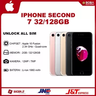 IPHONE 7 second / iphone 7 32gb / iphone 7 128 gb