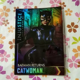 Injustice gold card catwoman ( batman returns ) no.36 FOIL