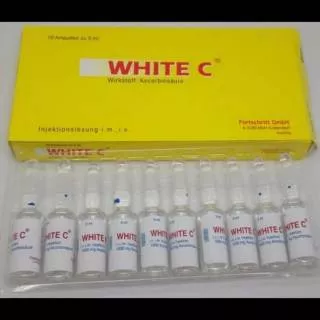 WHITE C MURNI vitamin C putih pemutih original ascorbic acid suntik injeksi vit c