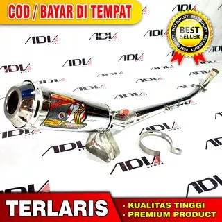 KNALPOT RACING KAWAHARA BEBEK JUPITER Z Z1 SUPRA VEGA R ZR SUPRA 125 KARISMA REVO BLADE SMASH SHOGUN