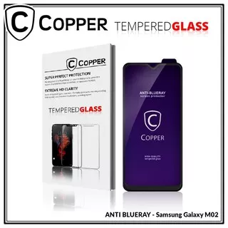 Samsung M02 - COPPER Tempered Glass Anti-blueray (Full Glue)