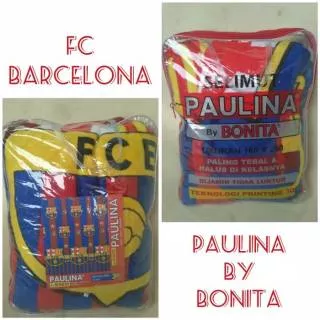 Selimut Barcelona Paulina By Bonita - Slimut Tidur Tebal Motif Bola