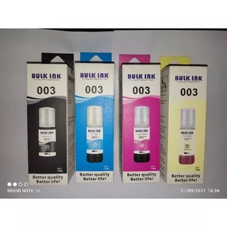 TINTA 003 BULK INK / TINTA PRINTER EPSON 003 BULK INK / INK 003 BULK INK