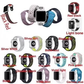 Apple Watch 38mm / 40mm / 41mm / 42mm / 44mm / 45mm Nike Sport Strap Band Silicone 1-7 / SE