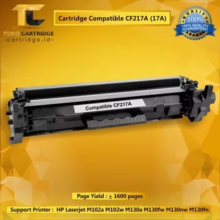 Cartridge Toner HP CF217A 17A Printer HP Laserjet Pro M102 MFP M130 M130fw M102a M130a M130nw M102w