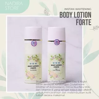 [ORIGINAL] HANDBODY FORTE INSTAN HB WHITENING BODY LOTION  PEMUTIH BADAN EXTRA WHITENING PEMUTIH TUBUH BPOM