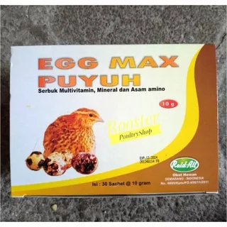 Vitamin Puyuh Petelur EGG MAX PUYUH