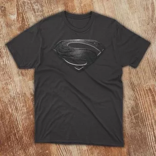 Kaos Superman Kaos Justice League Black Superman T Shirt Keren