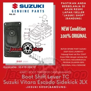 Karet Boot Transfer Case TC 4WD 4x4 Suzuki Vitara Escudo Sidekick JLX Asli Ori Original SGP