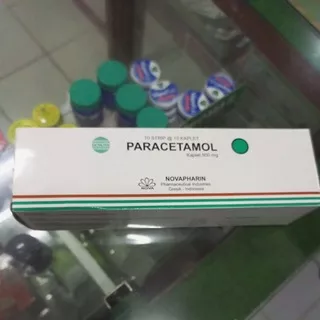 Paracetamol tablet 500mg 1 strip 10 tablet