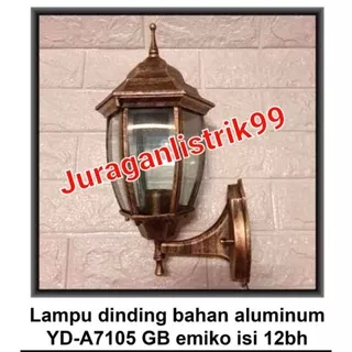 Lampu Hias Dinding Outdoor Model Delman / Dokar / Lampu Klasik