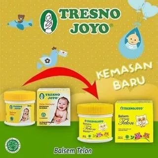 Tresno Joyo Balsem Telon 40gr | Balsem wangi Minyak telon Bayi | Balsam Bayi Murah obat urut pijat bayi minyak urut