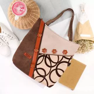 Tas selempang makara shopper lupi