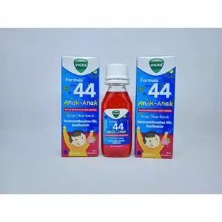 Vicks Formula 44 anak 54ml/Obat Batuk anak/Batuk kering/Batuk gatal/flu/Batuk berdahak