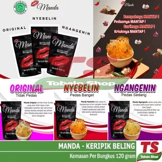 MANDA KERIPIK BELING / MANDA / KERIPIK KACA / KERIPIK BELING / NYEBELIN / NGANGENIN / TISU / KRIPCA