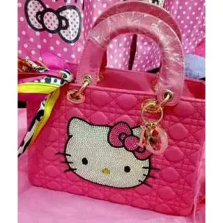 SQL SHOP Tas hello kitty bling bling | Tas jinjing wanita