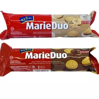 Biskuit Regal Marie Duo Roll Chocolate / Peanut Butter 100gr