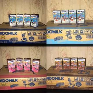 Susu UHT Indomilk 115ml-All Varian Rasa-1 Karton 40pcs-Susu Kotak Sehat-Grosir-Murah