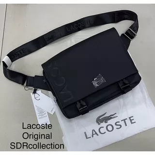 selempang cowok Tas pria tas lacoste brend slingbag cowok original