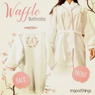 Bathrobe waffle