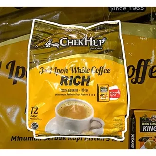 Chek Hup Ipoh White Coffee King 3in1 Rich & Strong 480gr