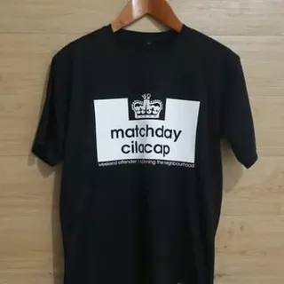 Kaos Baju Obral Combed 30S Distro MATCH DAY CiLACAP WEEKEND OFFENDER