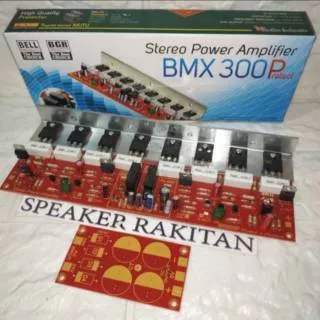 Kit Power Amplifier Stereo 300Watt BMX-300P