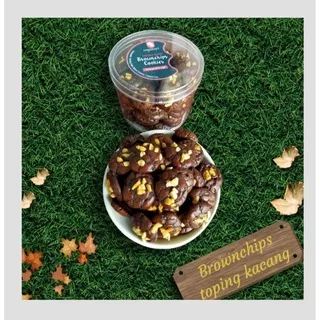 brownies chips / brownies kering / cookies / coklat kering / cemilan brownies / kue kering