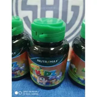 NUTRIMAX NUTRI Kidz 30 tablet kunyah vitamin suplemen untuk nutrisi anak, nafsu makan dan tumbuh kembang