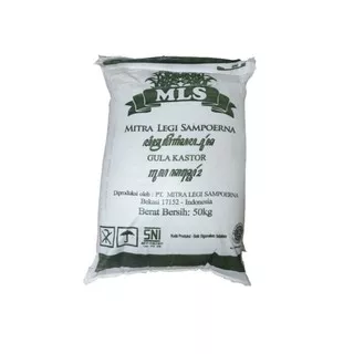 Gula Kastor/ caster sugar/ gula halus MLS Repack 5kg MLS