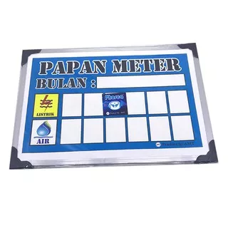 Tokotab - Papan Meter PLN PDAM