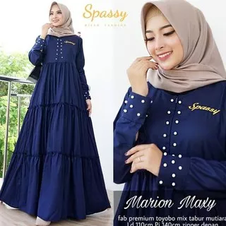 Marion Maxi | Dress Muslim | Gamis Wanita Terbaru Murah Berkualitas
