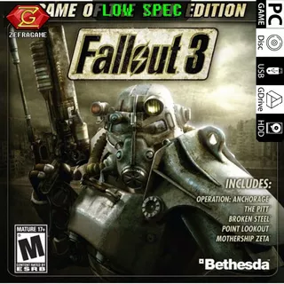 FALLOUT 3 GAME OF THE YEAR EDITION/FO3/FO 3 GOTY PC Full Version/GAME PC GAME/GAMES PC GAMES