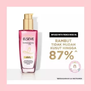 Serum Rambut Loreal Elseve Extraordinary Oil Pink Hair Serum Loreal Hair Treatment Rambut Kering