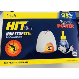 Hit Electric Non-Stop Set Alat plus Refill / Hit Elektrik Non Stop 1 Alat + 1 Isi Ulang