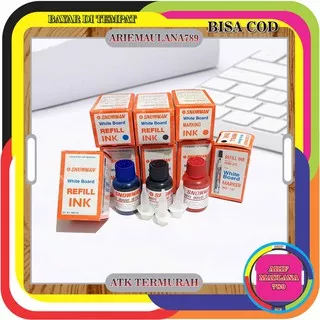 Tinta Spidol Snowman WhiteBoard WBI-20 / Isi Ulang Sepidol Refil / Tinta Refill Spidol BAN