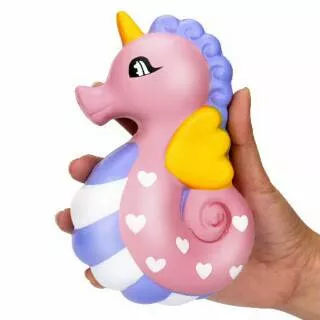 Squishy kuda laut unicorn / squishy seahorse unicorn /squishy jumbo