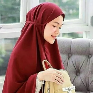 JILBAB BERGO TALI JUMBO AISYAH,KHIMAR JUMBO,JILBAB KIMAR TALI JUMBO, HIJAB INSTAN MARYAM JUMBO