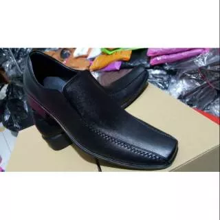 GROSIR SEPATU KULIT GARUT PANTOFEL PRIA BUAYA/CROCODILE/ALIGATOR  FORMAL/DINAS/KANTOR MURAH