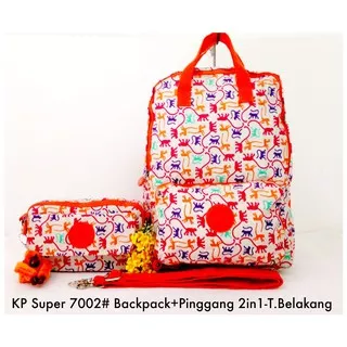 Tas Ransel Kipling Backpack+Pinggang 2in 1 -T.Belakang 7002 - 18