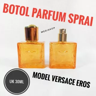 Botol parfum spray 30ml model versace Eros botol kosmetik botol Refill